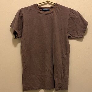 Brandy Melville Chocolate Brown Short Sleeve Tee